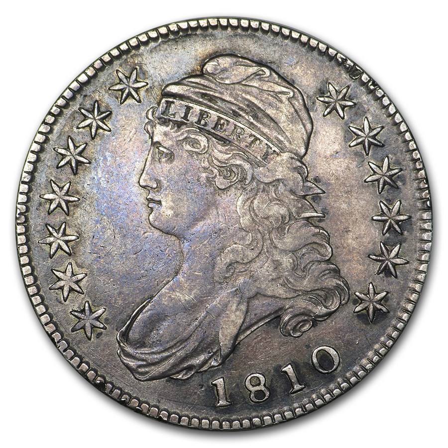 1810 Bust Half Dollar VF