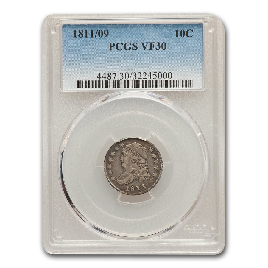 Buy 1811/09 Capped Bust Dime VF-30 PCGS | APMEX