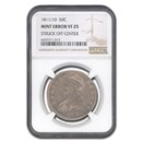 1811/10 Capped Bust Half Dollar VF-25 NGC (Struck Off Center) 1811/10 Capped Bust Half Dollar VF-25 NGC (Struck Off Center)