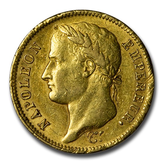 1811-A France 40-Francs Head of Napoleon XF 1811-A France 40-Francs Head of Napoleon XF