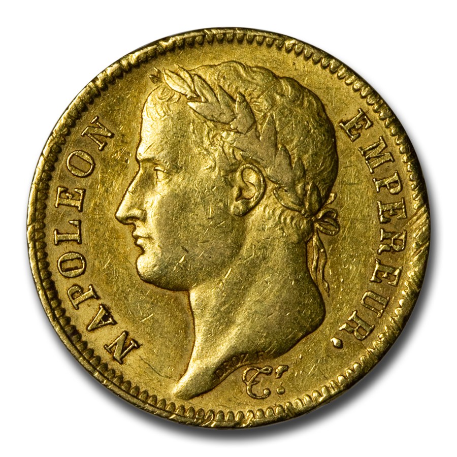 1811-A France 40 Francs Napoleon I XF