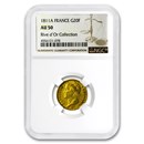 1811-A France Gold 20 Francs AU-50 NGC (Rive d'Or Collection) 1811-A France Gold 20 Francs AU-50 NGC (Rive d'Or Collection)