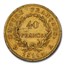 1811-A France Gold 40 Francs Napoleon MS-61 NGC
