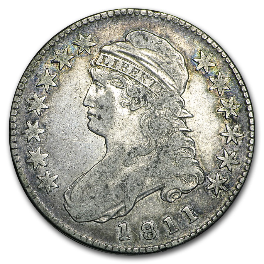 1811 Bust Half Dollar Fine (Small 8)