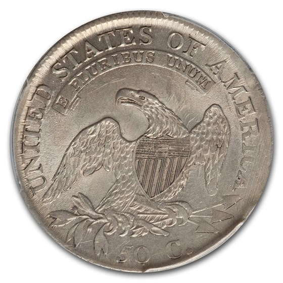 1811 Capped Bust Half Dollar AU58 PCGS (Small 8) Coin For Sale Early