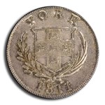 1811 Great Britain Silver Cattle and Barber 12P Token MS-62 PCGS