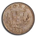 1811 Great Britain Silver Cattle and Barber 6P Token MS-62 PCGS