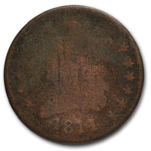 1811 Half Cent AG 1811 Half Cent AG