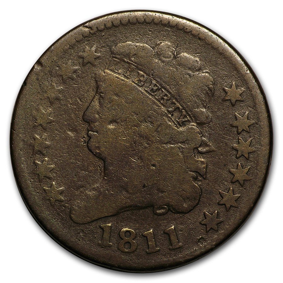 1811 Half Cent Good