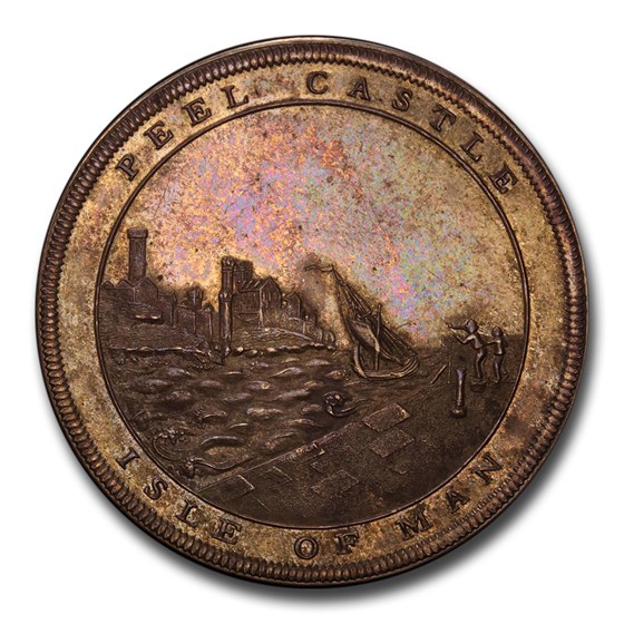 1811 Isle of Man Silver 5 Shillings MS-63 PCGS 1811 Isle of Man Silver 5 Shillings MS-63 PCGS