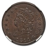 1811 Large Cent MS-65 NGC (Brown, S-287)