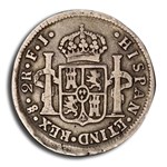 1811-So Chile Silver 2 Reales Ferdinand VII Fine-15 PCGS