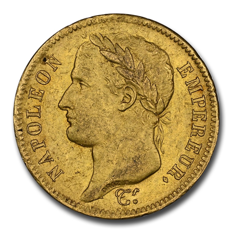 Buy 1812A France Gold 40 Francs Napoleon MS61 NGC APMEX