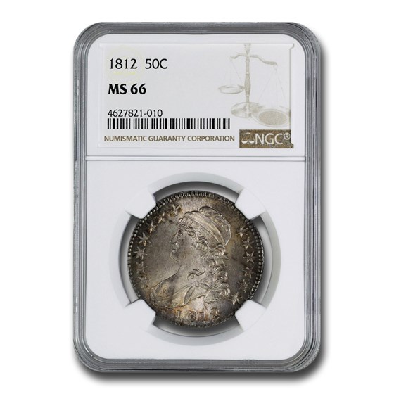 1812 Bust Half Dollar MS-66 NGC 1812 Bust Half Dollar MS-66 NGC