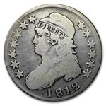 1812 Bust Half Dollar VG