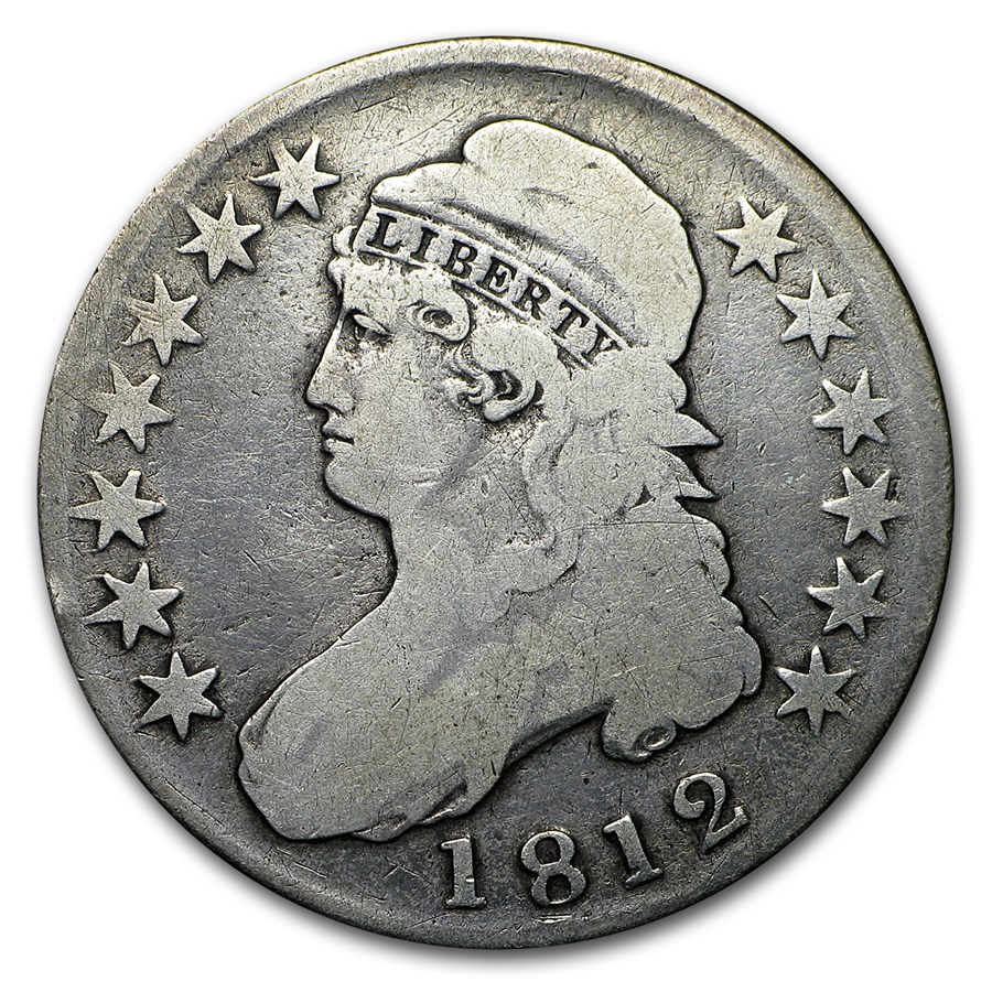 1812 Bust Half Dollar VG