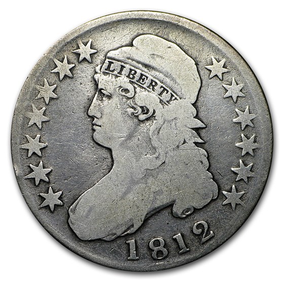 1812 Bust Half Dollar VG 1812 Bust Half Dollar VG