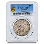 1812 Capped Bust Half Dollar MS-65+ PCGS (Overton 105a)