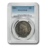 1812 Capped Bust Half Dollar XF-40 PCGS