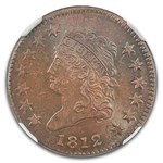 1812 Large Cent MS-64 NGC (Brown)