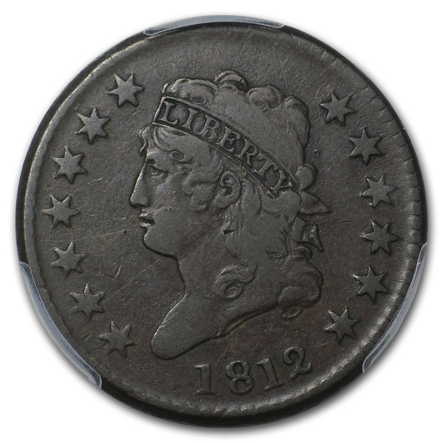 1812 (None) Phil Coronet Liberty Head Large Cent Large Date Value