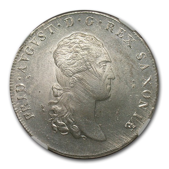 1812-SGH Germany/Saxony Silver Taler MS-63 NGC 1812-SGH Germany/Saxony Silver Taler MS-63 NGC