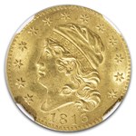 1813 $5 Capped Bust Gold Half Eagle MS-62 NGC