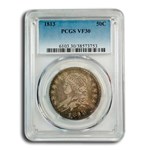 1813 Bust Half Dollar VF-30 PCGS