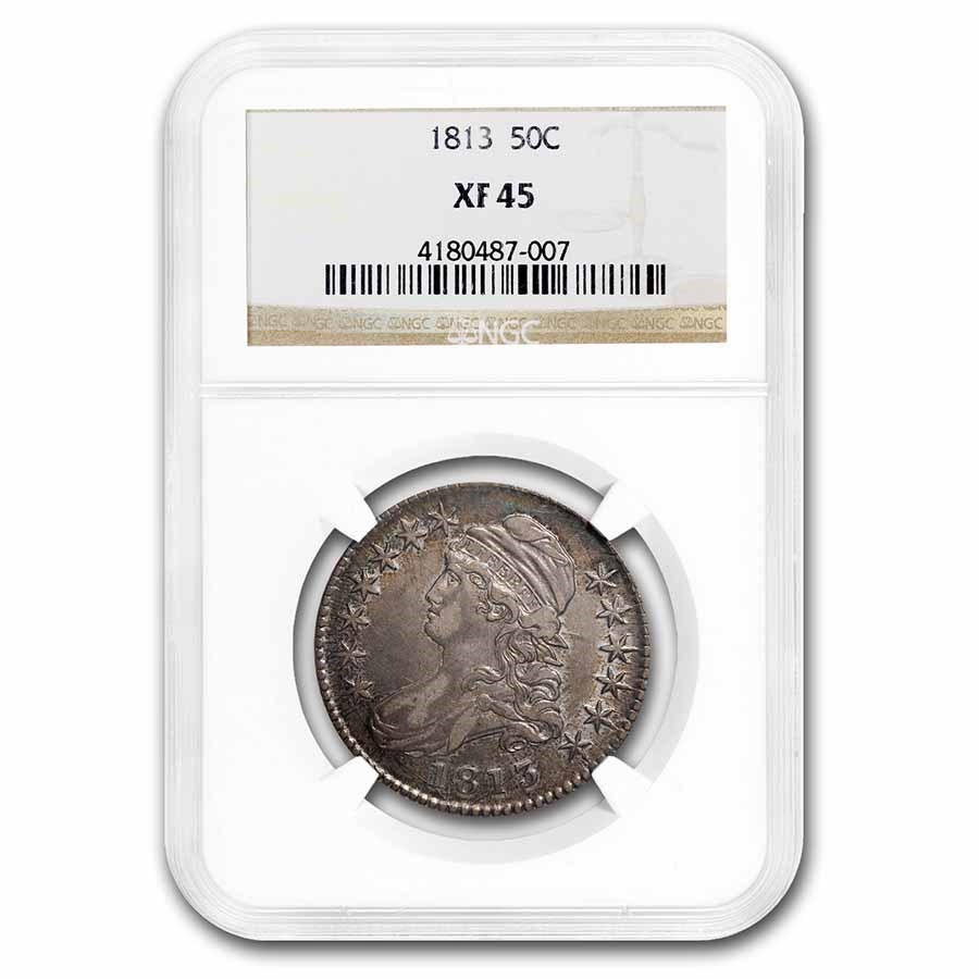 1813 Bust Half Dollar XF-45 NGC