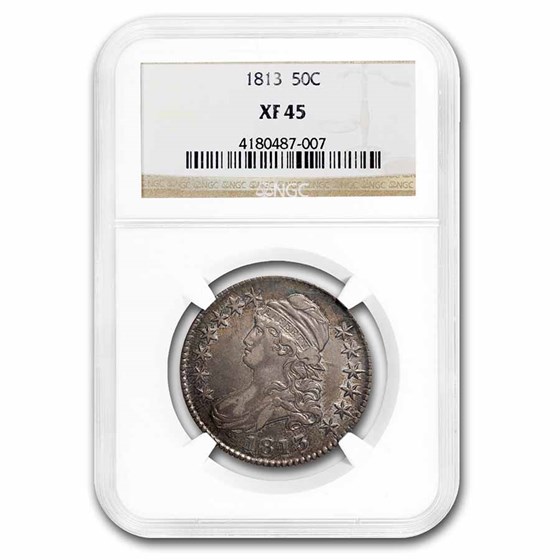 1813 Bust Half Dollar XF-45 NGC