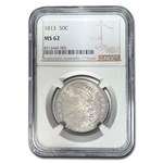 1813 Capped Bust Half Dollar MS-62 NGC