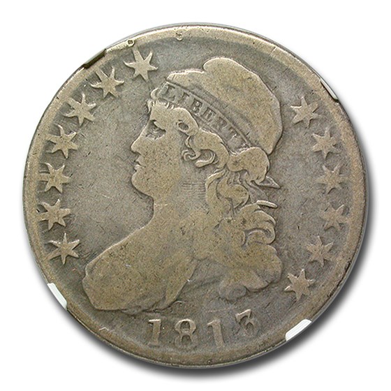 1813 Capped Bust Half Dollar VG-8 NGC (O-109a) 1813 Capped Bust Half Dollar VG-8 NGC (O-109a)