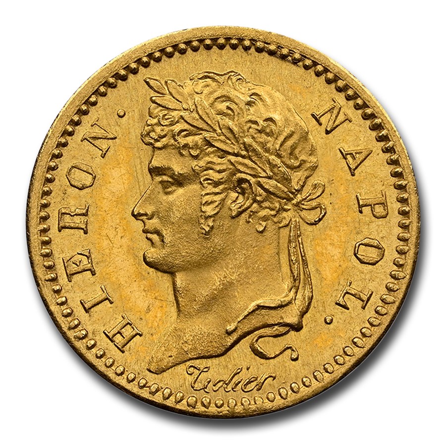 1813 Germany Gold 5 Franken Restrike PF-66 NGC (Restrike)