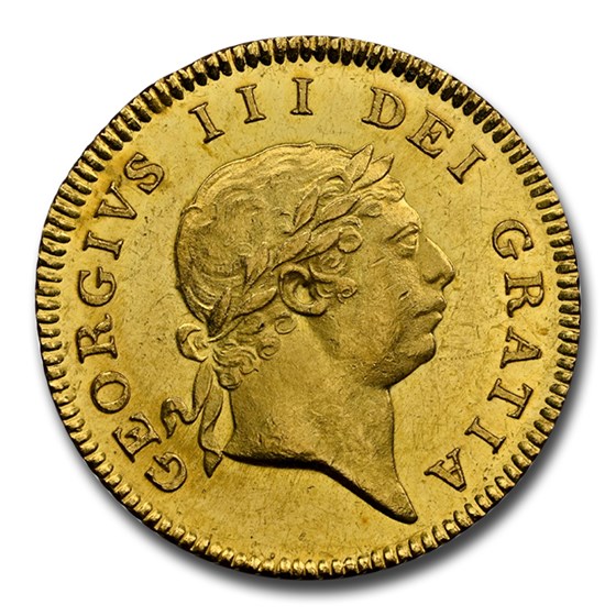 1813 Great Britain Gold Half-Guinea George III MS-64 NGC 1813 Great Britain Gold Half-Guinea George III MS-64 NGC