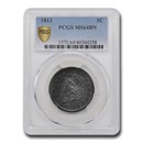 1813 Large Cent MS-64 PCGS (Brown)