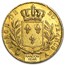 1814-1815 France Gold 20 Francs Louis XVIII (Avg Circ)