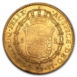 1814-1821 Mexico Gold 8 Escudos Ferdinand VII XF Details