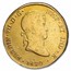 1814-1824 Peru Gold 8 Escudos Ferdinand VII Avg Circ