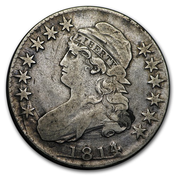 1814/3 Capped Bust Half Dollar Fine 1814/3 Capped Bust Half Dollar Fine