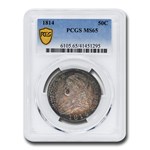 1814 Bust Half Dollar MS-65 PCGS
