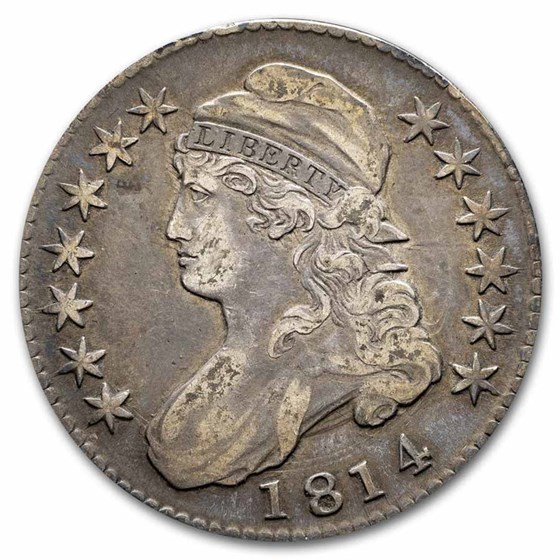 1814 Bust Half Dollar VF 1814 Bust Half Dollar VF