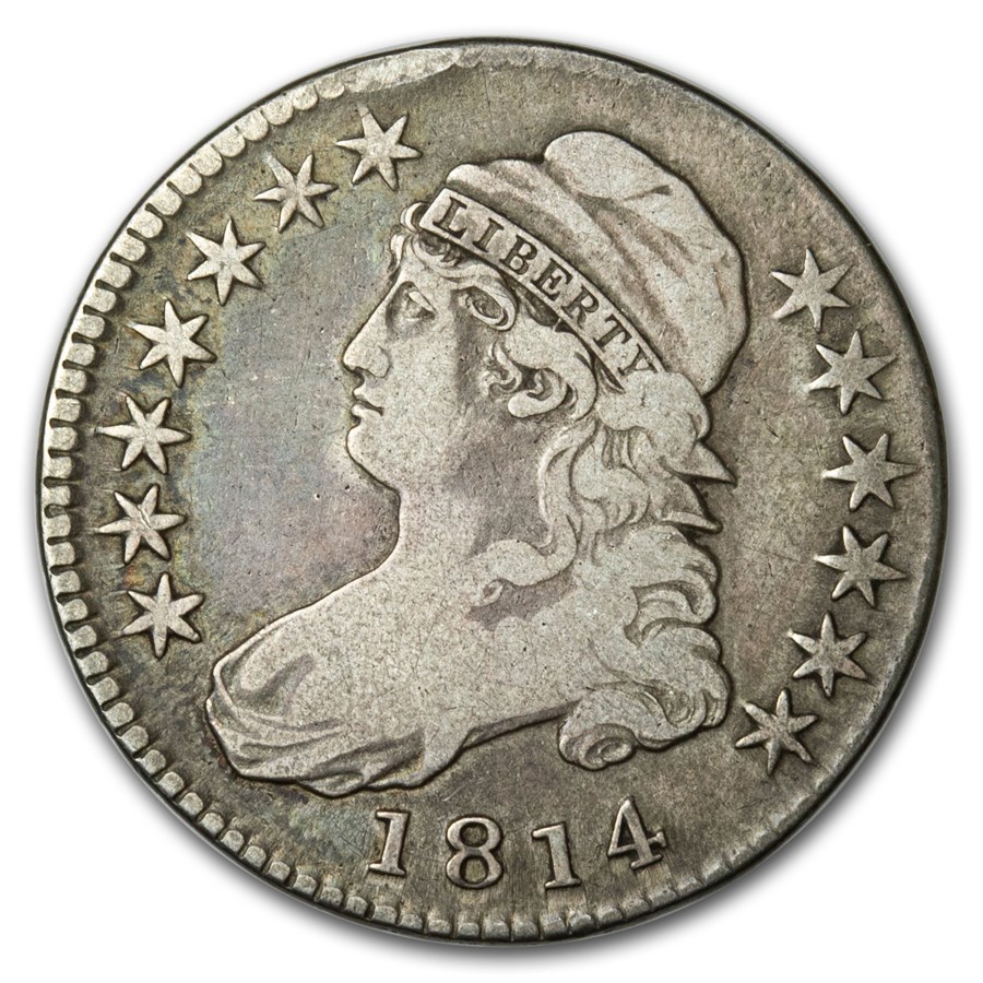 1814 Bust Half Dollar VG