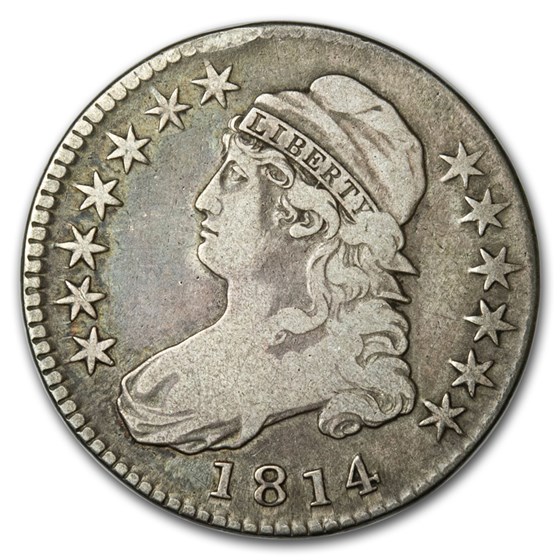 1814 Bust Half Dollar VG 1814 Bust Half Dollar VG