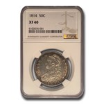 1814 Bust Half Dollar XF-40 NGC