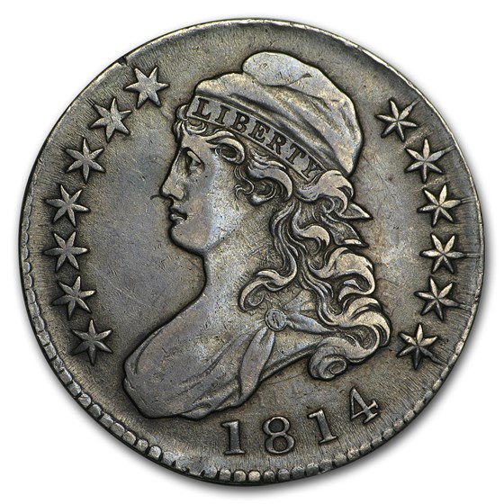 1814 Capped Bust Half Dollar XF 1814 Capped Bust Half Dollar XF