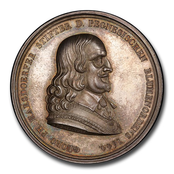 1814 German States Nurnberg AR Medal SP-64 PCGS 1814 German States Nurnberg AR Medal SP-64 PCGS