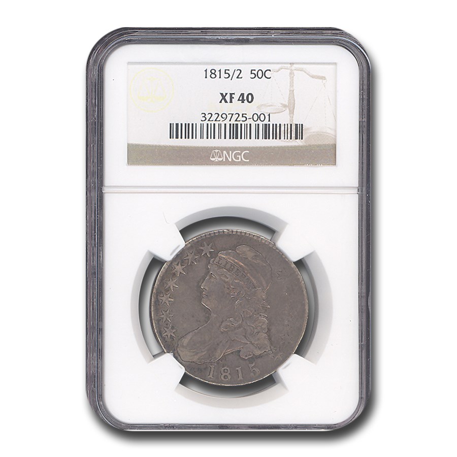 1815/2 Bust Half Dollar XF-40 NGC