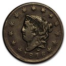 1816 Large Cent VF