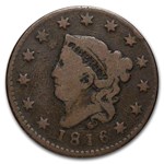 1816 Large Cent VG