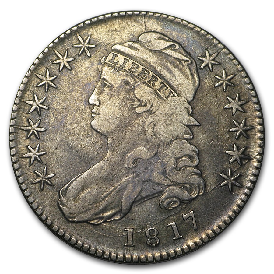 1817 Bust Half Dollar Fine